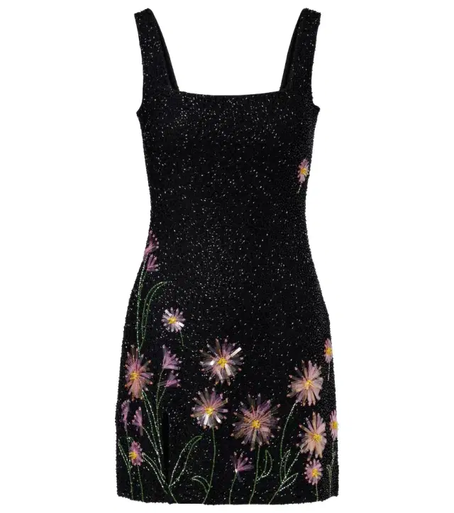 Le Sable beaded minidress