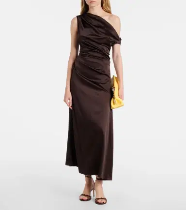 Staud Phare silk-blend satin cocktail dress | Thumbnail 2