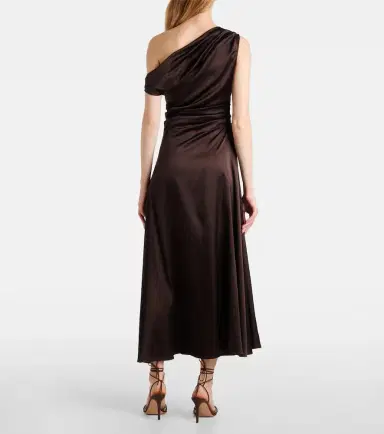 Staud Phare silk-blend satin cocktail dress | Thumbnail 4