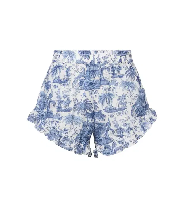 Boyana printed cotton toile shorts