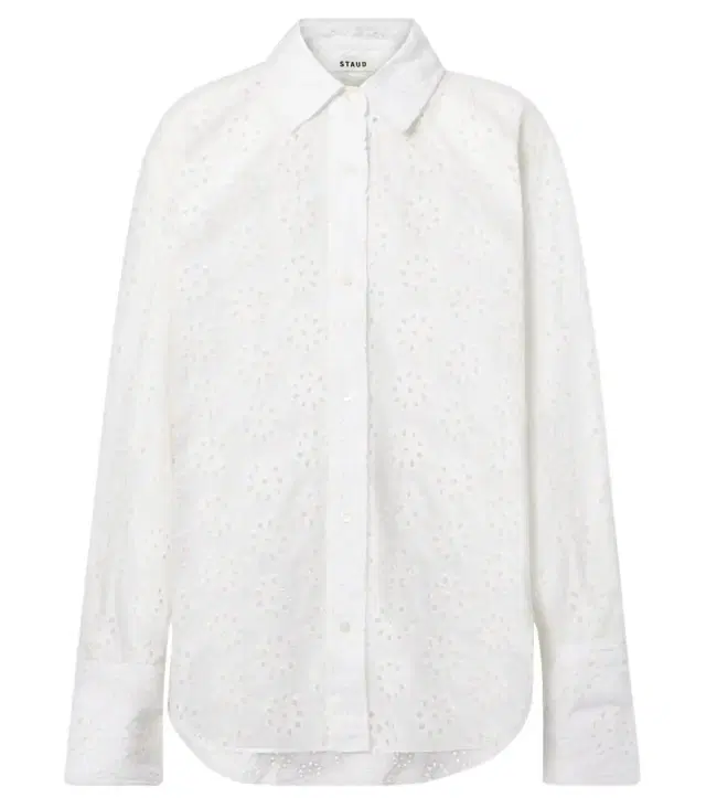 Colton eyelet cotton shirt