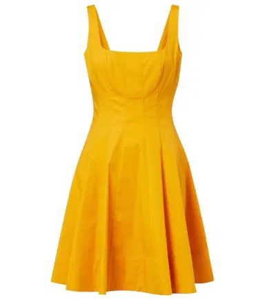 Staud Wells cotton poplin minidress | Thumbnail 1