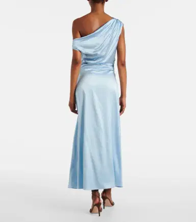 Staud Phare silk-blend satin cocktail dress | Thumbnail 5 Staud Phare silk-blend satin cocktail dress | Thumbnail 5