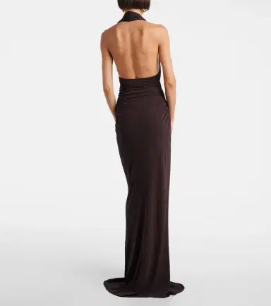 Christopher Esber Cutout halterneck jersey maxi dress | Thumbnail 5