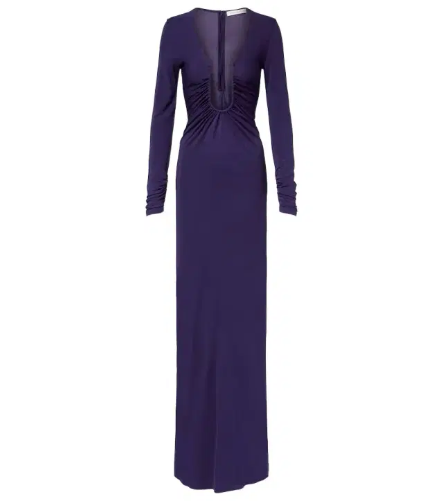 Christopher Esber Arced Palm cutout gathered gown
