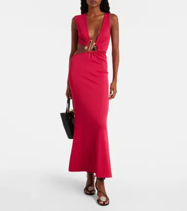 Christopher Esber Cutout gathered maxi dress | Thumbnail 2