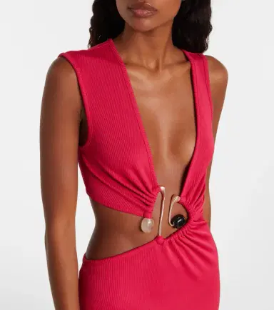 Christopher Esber Cutout gathered maxi dress | Thumbnail 3