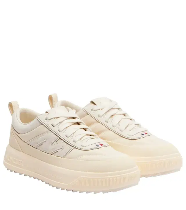Monpulse Altive leather-trimmed sneakers