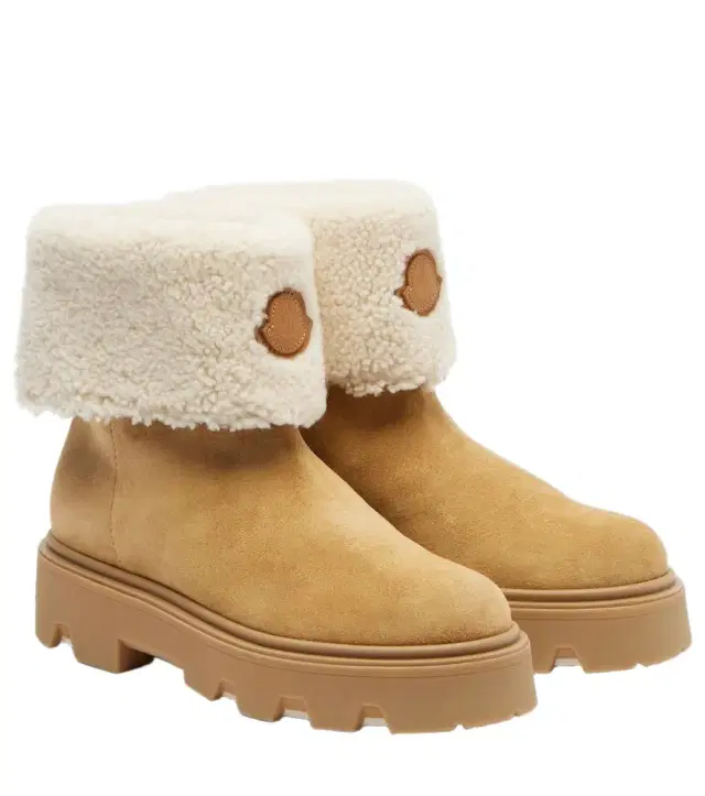 Aurea shearling-lined suede ankle boots