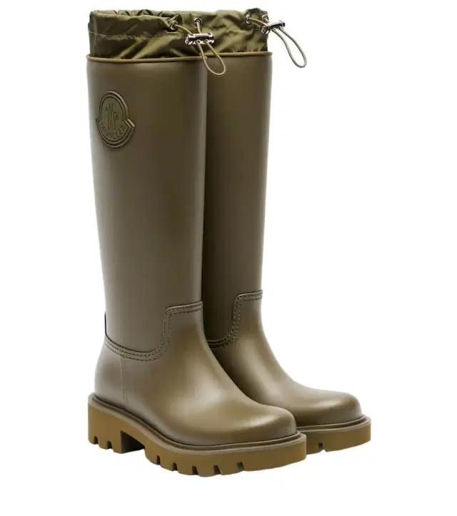 Kickstream logo rain boots