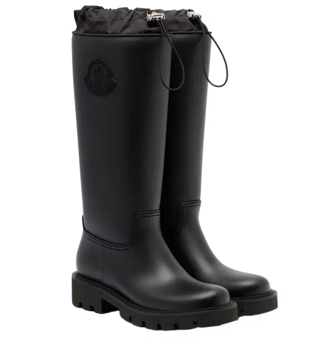 Kickstream logo rain boots