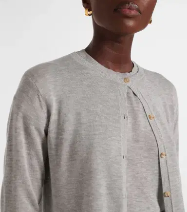 TOTEME Logo cardigan | Thumbnail 3