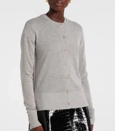 TOTEME Logo cardigan | Thumbnail 4