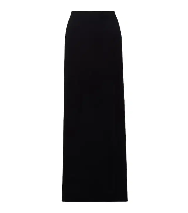 TOTEME Side-slit crêpe maxi skirt