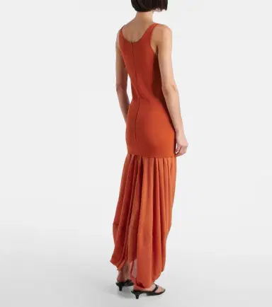 TOTEME Cocoon jersey midi dress | Thumbnail 5