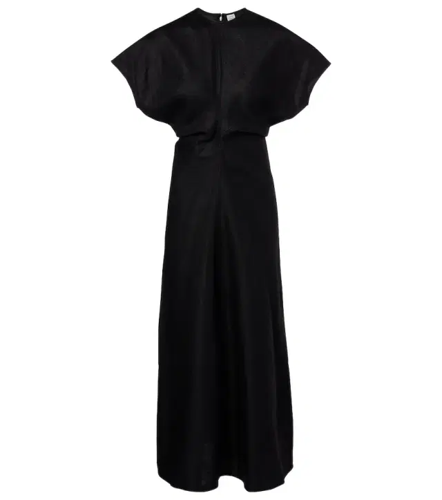 Gathered maxi dress