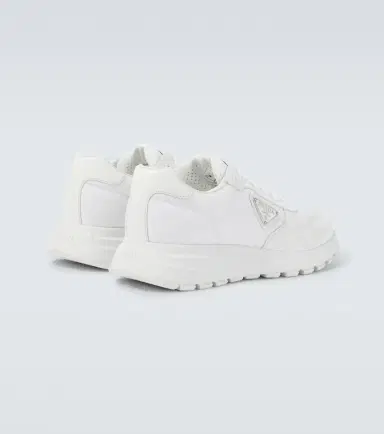 Prada Re-Nylon and leather sneakers | Thumbnail 4 Prada Re-Nylon and leather sneakers | Thumbnail 4