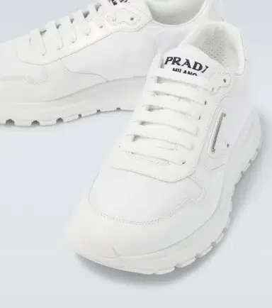 Prada Re-Nylon and leather sneakers | Thumbnail 6 Prada Re-Nylon and leather sneakers | Thumbnail 6