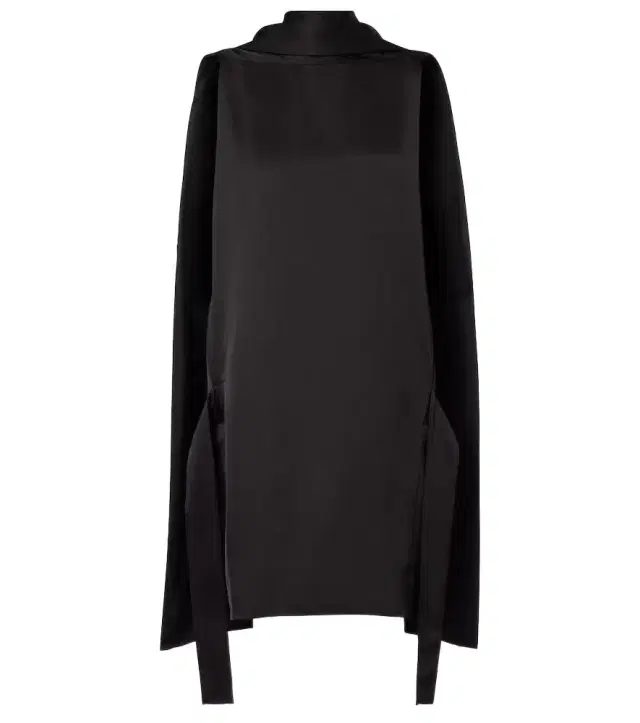 Toteme Cocoon deconstructed satin minidress