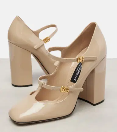 Dolce & Gabbana DG 105 patent leather Mary Jane pumps | Thumbnail 3