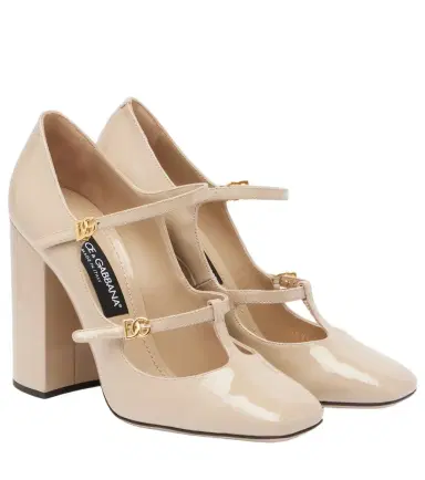 Dolce & Gabbana DG 105 patent leather Mary Jane pumps | Thumbnail 1