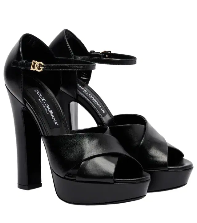 Dolce & Gabbana Leather platform sandals