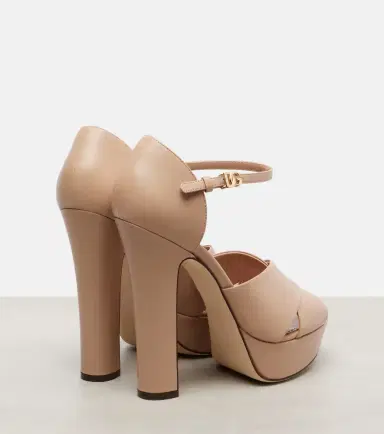 Dolce & Gabbana Leather platform sandals | Thumbnail 4 Dolce & Gabbana Leather platform sandals | Thumbnail 4