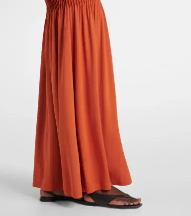 Toteme Pleated jersey maxi dress | Thumbnail 3