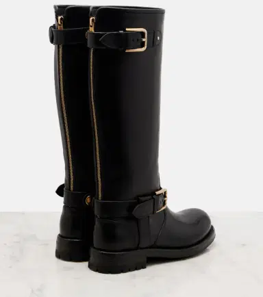 Dolce & Gabbana Leather biker boots | Thumbnail 2 Dolce & Gabbana Leather biker boots | Thumbnail 2