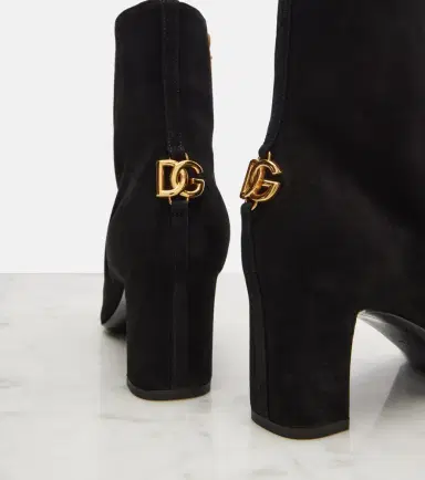 Dolce & Gabbana DG suede ankle boots | Thumbnail 3 Dolce & Gabbana DG suede ankle boots | Thumbnail 3
