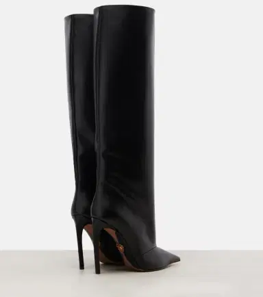 Dolce & Gabbana Leather knee-high boots | Thumbnail 2