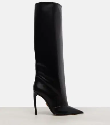 Dolce & Gabbana Leather knee-high boots | Thumbnail 3