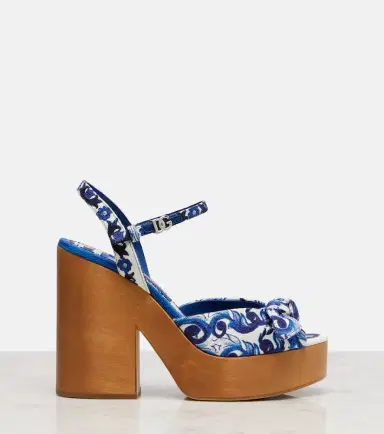 Dolce & Gabbana Majolica sandals | Thumbnail 2 Dolce & Gabbana Majolica sandals | Thumbnail 2