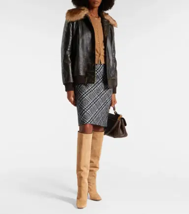 Dolce & Gabbana Suede over-the-knee boots | Thumbnail 5