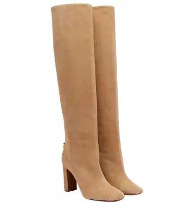 Dolce & Gabbana Suede over-the-knee boots | Thumbnail 1