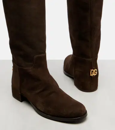 Dolce & Gabbana Suede over-the-knee boots | Thumbnail 2