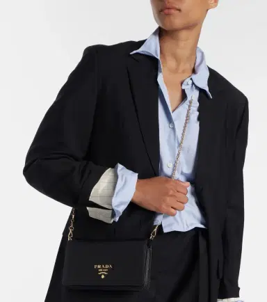 Prada Saffiano Mini leather shoulder bag | Thumbnail 6 Prada Saffiano Mini leather shoulder bag | Thumbnail 6