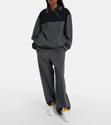 Miu Miu Logo leather sneakers | Thumbnail 5 Miu Miu Logo leather sneakers | Thumbnail 5