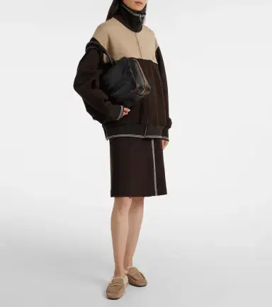 Miu Miu Shearling-lined suede penny loafers | Thumbnail 5 Miu Miu Shearling-lined suede penny loafers | Thumbnail 5
