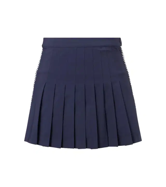 Tory Burch Pleated twill tennis skirt