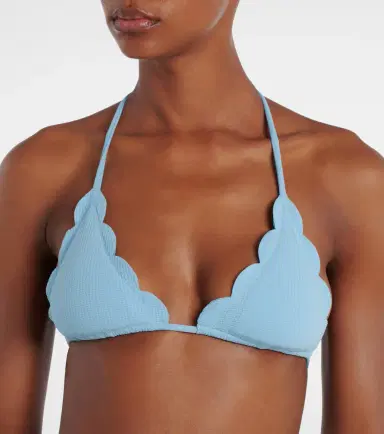 Marysia Broadway scalloped bikini top | Thumbnail 2