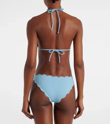 Marysia Broadway scalloped bikini top | Thumbnail 3