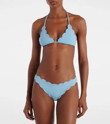 Marysia Broadway scalloped bikini top | Thumbnail 4