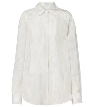 The Frankie Shop Peri sheer striped shirt | Thumbnail 1