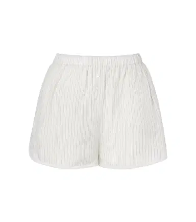 The Frankie Shop Brenna sheer striped shorts | Thumbnail 1