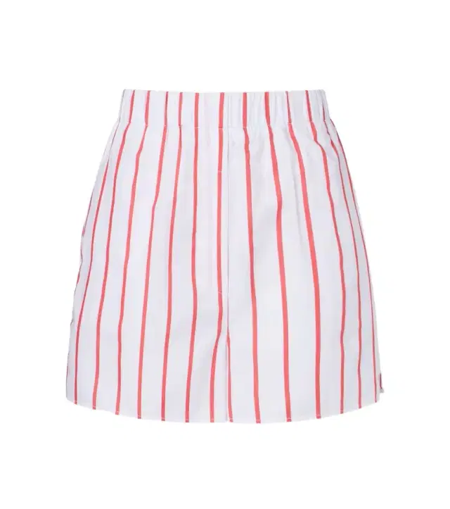 The Frankie Shop Lui striped cotton poplin shorts