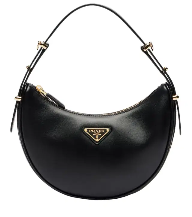 Arqué Small leather shoulder bag