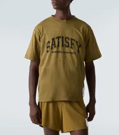Satisfy MothTech printed cotton jersey T-Shirt | Thumbnail 5
