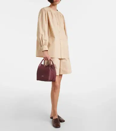 Loro Piana Bale Small leather bucket bag | Thumbnail 5