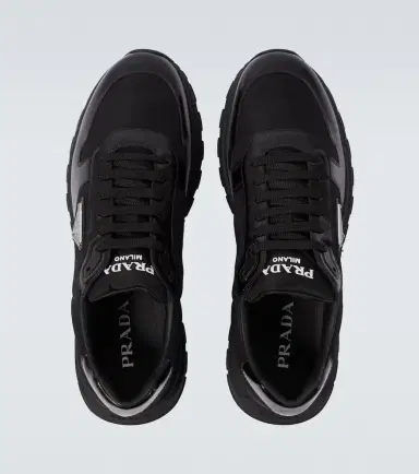 Prada Re-Nylon and leather sneakers | Thumbnail 5 Prada Re-Nylon and leather sneakers | Thumbnail 5